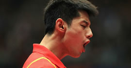 Zhang Jike - capa - vibrando