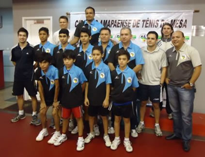 Selecao Amapa usara uniforme Cornilleau no Campeonato Brasileiro