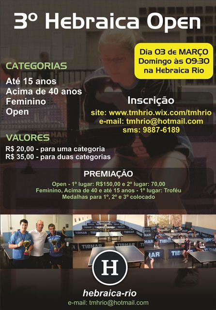 3 Hebraica Open