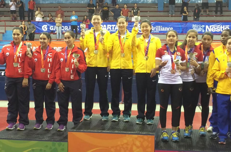 Brasil campeao femino - Jogos Sul-Americanos 2014