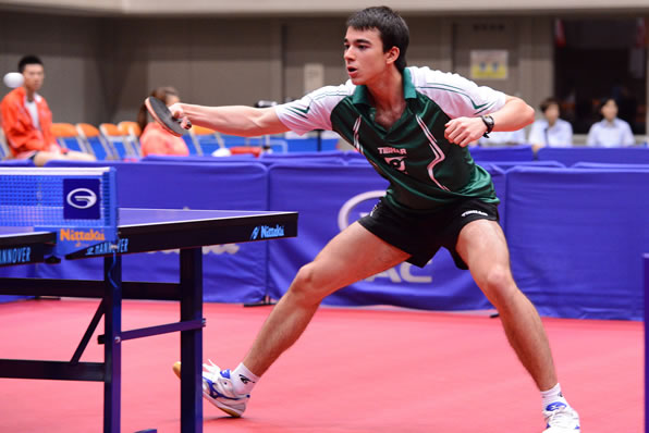 Hugo Calderano - Aberto do Japao 2014 - dia 2