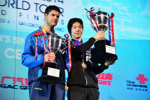 Jun Mizutani leva bicampeonato - ITTF World Tour Grand Finals