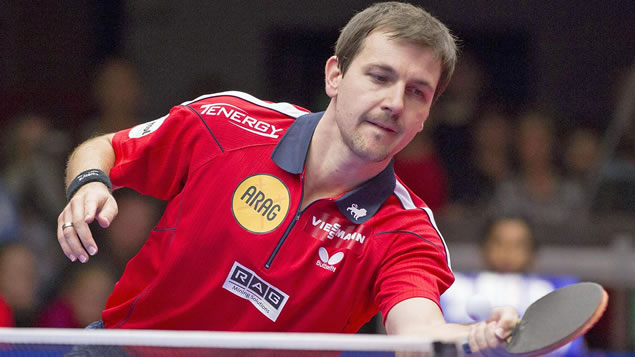 Timo Boll lesionado