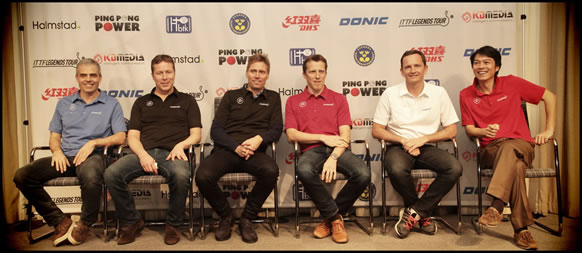 ITTF Legends Tour 2015 - Halmstad - participantes